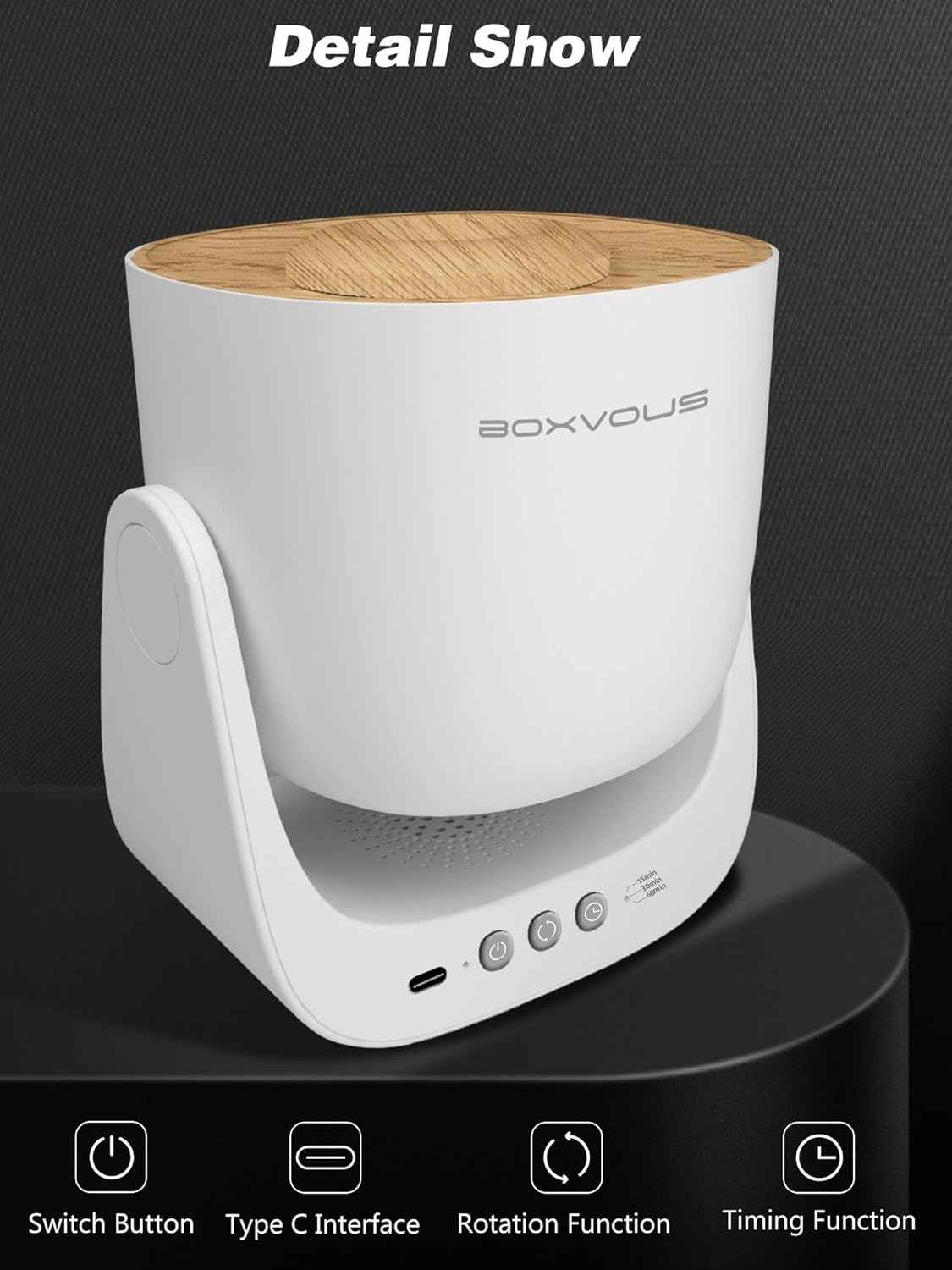 Galaxy Star Projector Night Light - High-Definition Home Planetarium for Kids & Relaxation