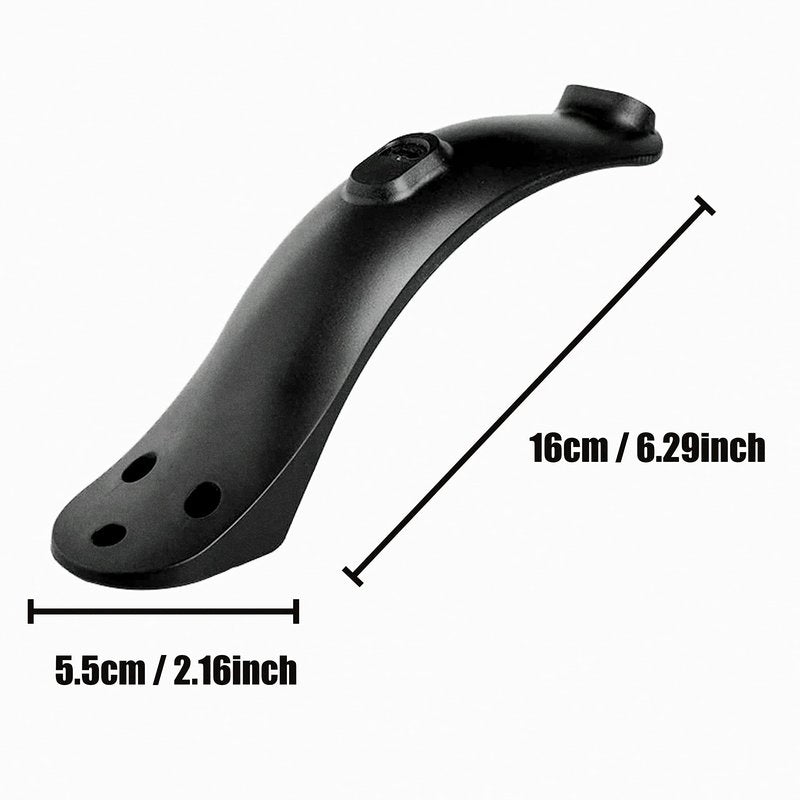Yungeln Electric Scooter Fender Rear Mudguard Compatible with Xiaomi 1S M365 Pro Electric Scooter Rear Fender with Taillights Replacement Part Accessory