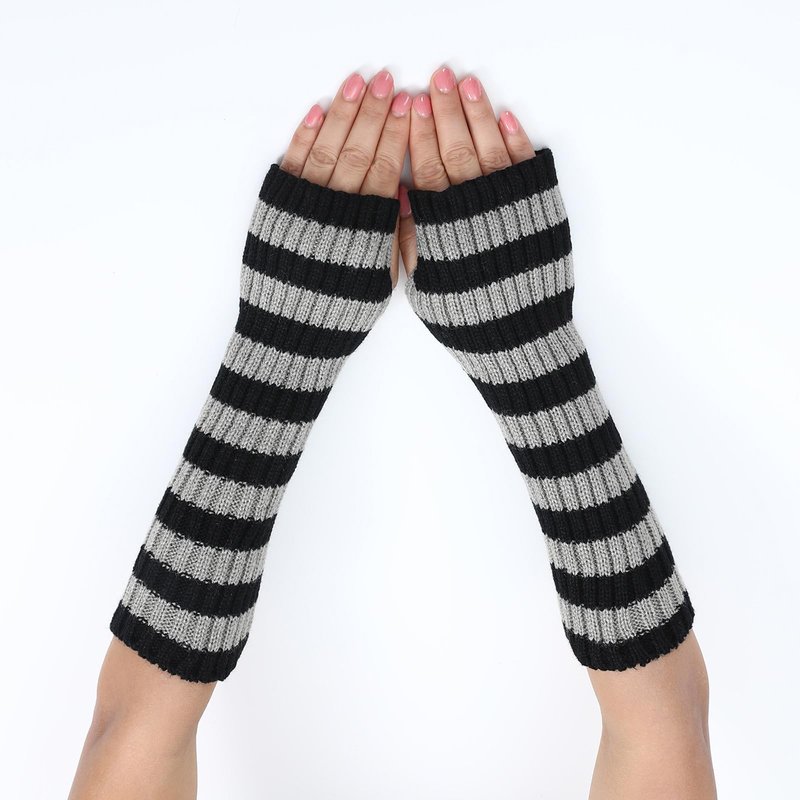 yolrdiw Therian Stuff Emo Grunge Fingerless Gloves Cute Cat Ears Hat Fairycore Stackable Bracelets