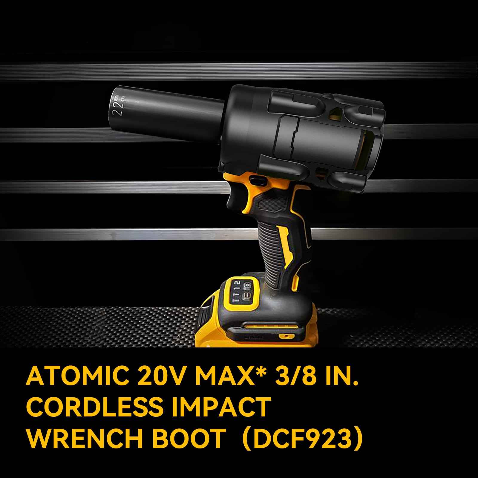 ISDOHS Protective Rubber Boot for DCF921 DCF922 DCF923
