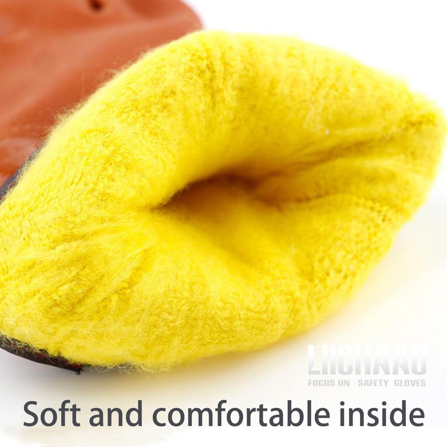 LIICHAAO 1-4Pairs Insulated&Waterproof,Chemical & Oil Resistant, Freezer Work,Warm Gloves,Non-Slip,Ultra Flexible(1 PAIR) (Large (Pack of 1))