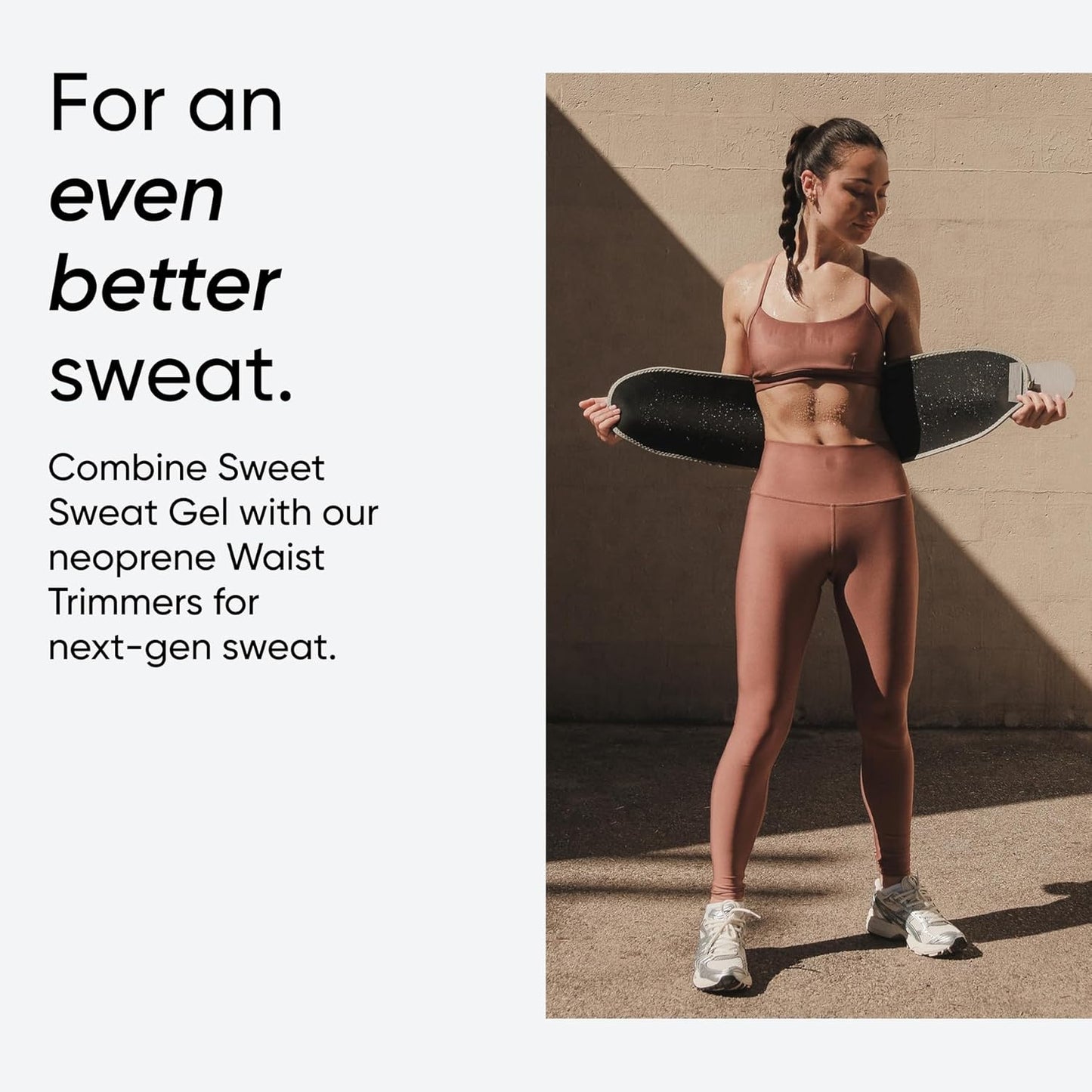 Sports Research® Sweet Sweat - Premium Workout Enhancer for Optimal Fat Burning | 8 oz