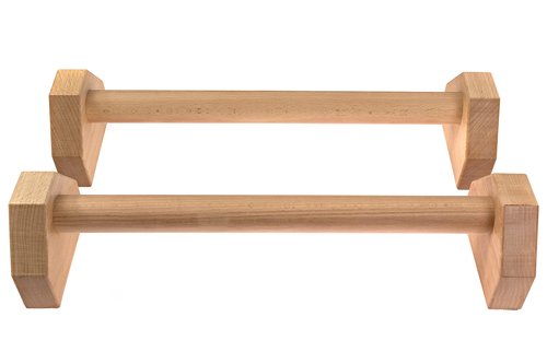 Driven | Professional Large Beech Wooden Parallettes | Calisthenics | Push Up Bars | Anti Slip Base | Gym Gear Workout Portable Crossfit