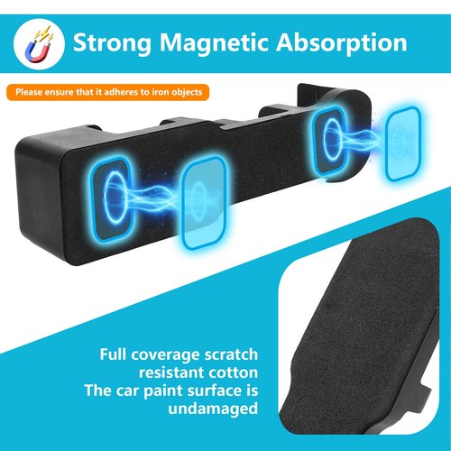 MARKBIT Magnetic Ski Holder for Car,Magnetic Ski Snowboard Vehicle Mount,Snowboard Car Mount,Ski Accessories,Fits for Fixing ski (1 PCS)