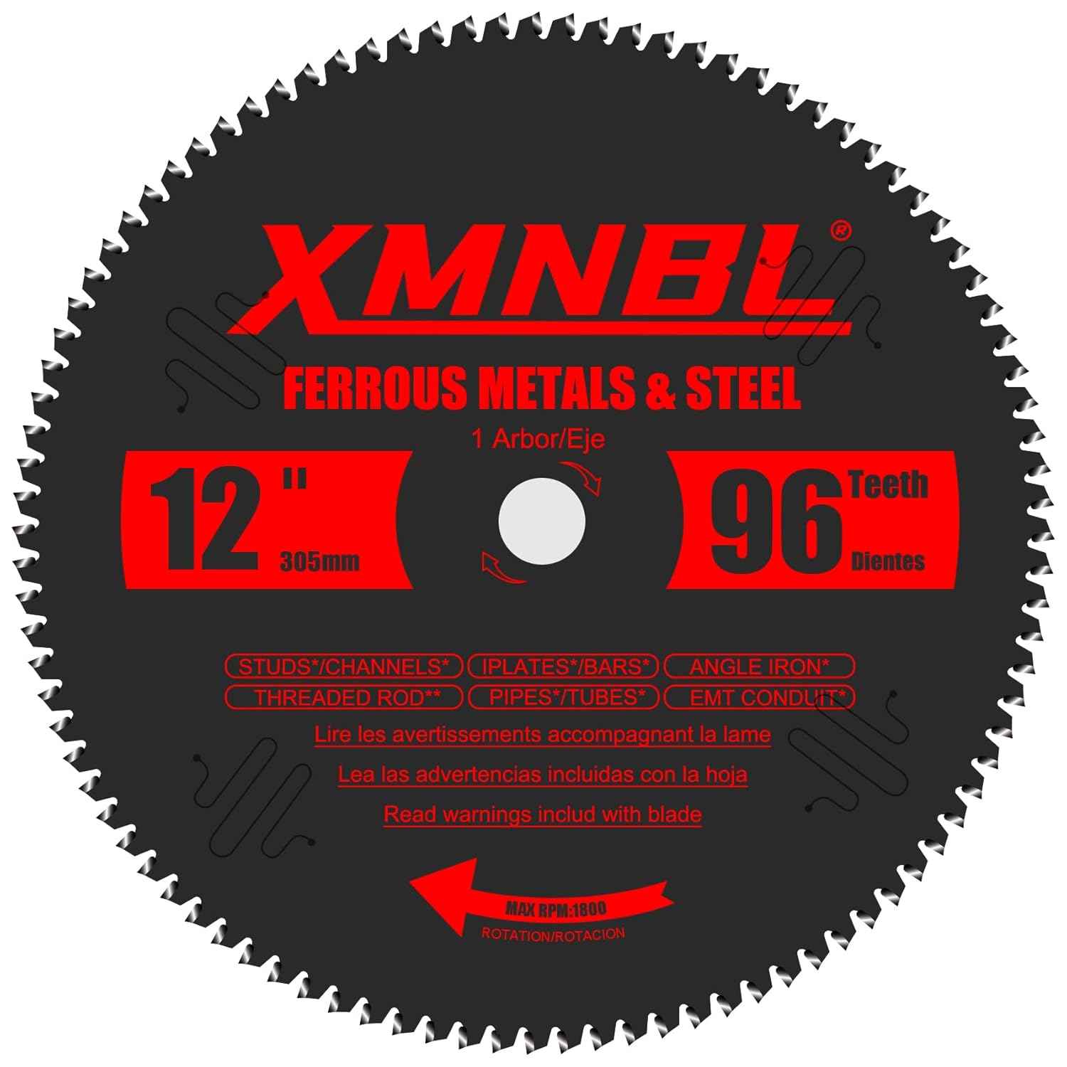 14-Inch Steel Cutting Saw Blade - 72T Carbide Replacement for Diablo D1472CF & Evolution Chop Saws