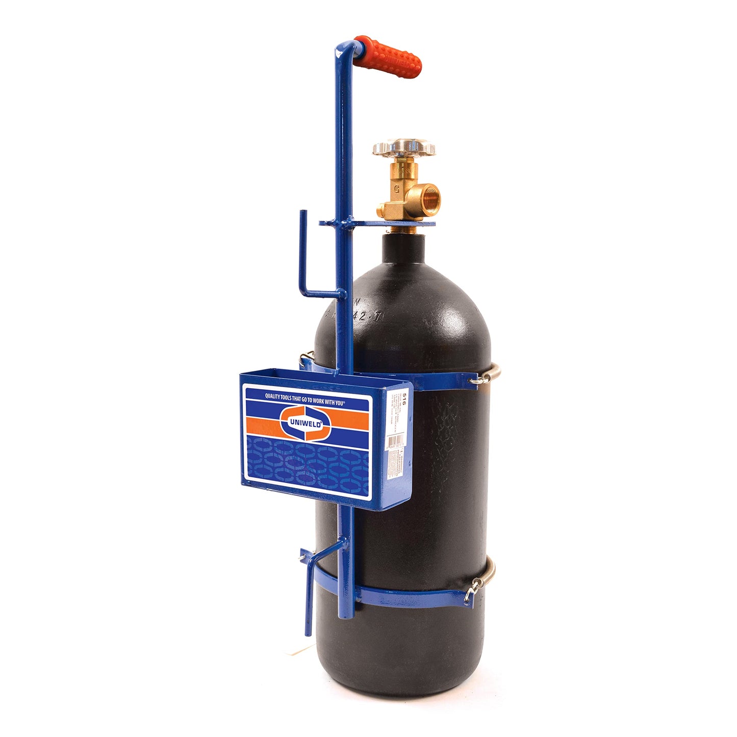 Uniweld 516 Metal Carrying Stand for a 40 Cubic Feet Nitrogen Tank
