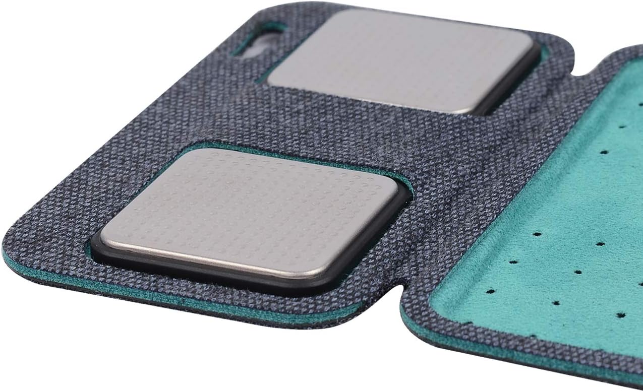 CoBak Kardia Mobile EKG Monitor Case - Compact Travel Design with Magnetic Closure, Dark Blue