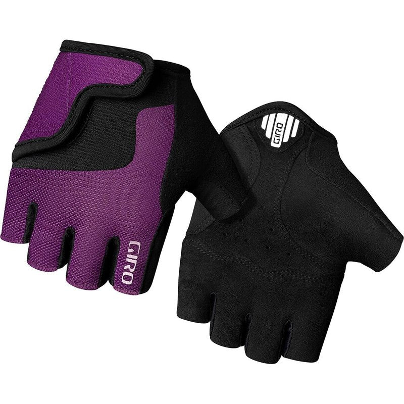 Giro Bravo Jr Youth Road Cycling Gloves -Throwback Purple (2024), Large