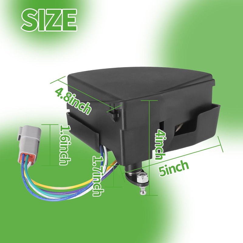 10L0L Golf Cart V-Glide Wiper Switch Assembly, Compatible with Club Car DS 48V 1998-1999, Replace OEM 101932003