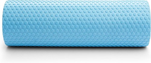 GolgiStim Medium Density Foam Massage Roller - Light Blue Trigger Point Tool for Deep Tissue Recovery | 11.8 Inch