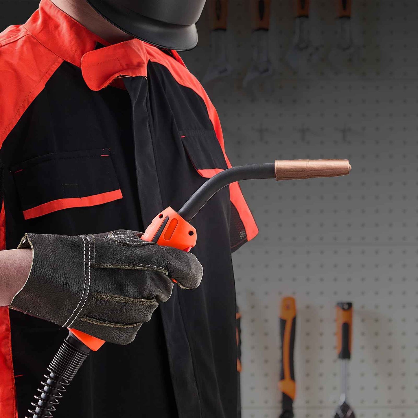 VEVOR 250Amp Mig Welding Gun with 15FT Cable, Compatible with LincoIn Power MlG 200, 215, 216, 255 and Wire-Matic 255 Welders, Suitable for 0.035" and 0.045" Welding Wires