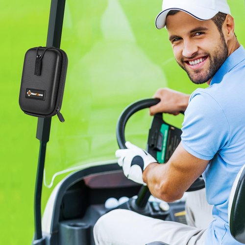 GUNPJONE Golf Rangefinder Magnetic Case, Rangefinder Hard Shell Carry Case Rangefinder Cover for Bushnell TourX V2 V3 V4 V5 Pro X2 Pro XE Or Other Golf Laser Rangefinder