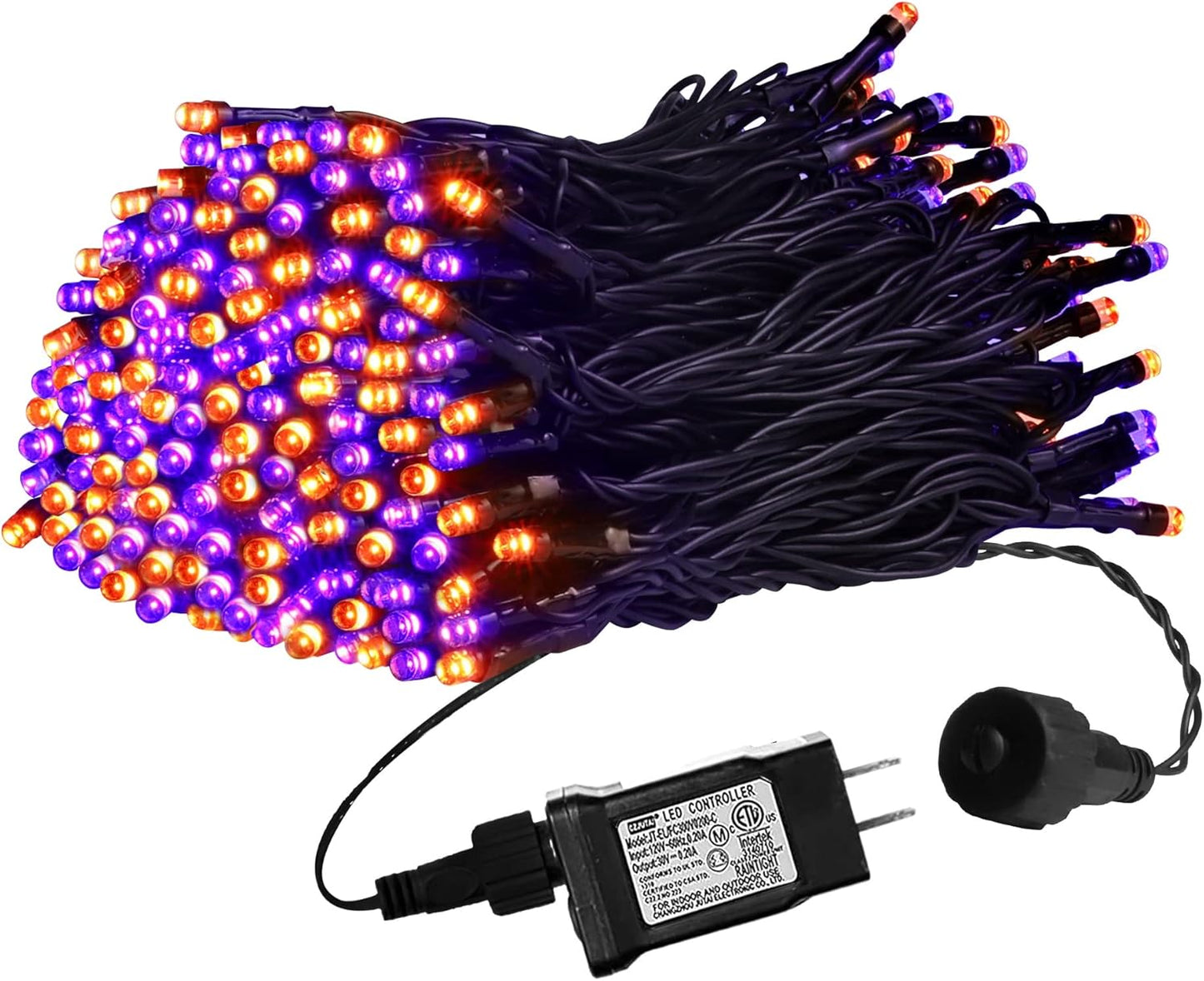 500 LED Christmas String Lights - 164 FT Waterproof RGB Fairy Lights with Remote & Timer for Indoor/Outdoor Holiday Decor