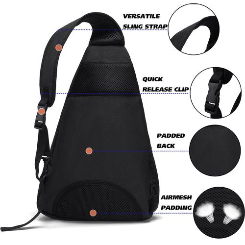 ZBEZBE Pickleball bag,pickleball backpack for man and women-Pickleball/Tennis/Badminton Rackets, Water Resistant with Adjustable Shoulder Bag and Fence Hook, Quick Release Clips