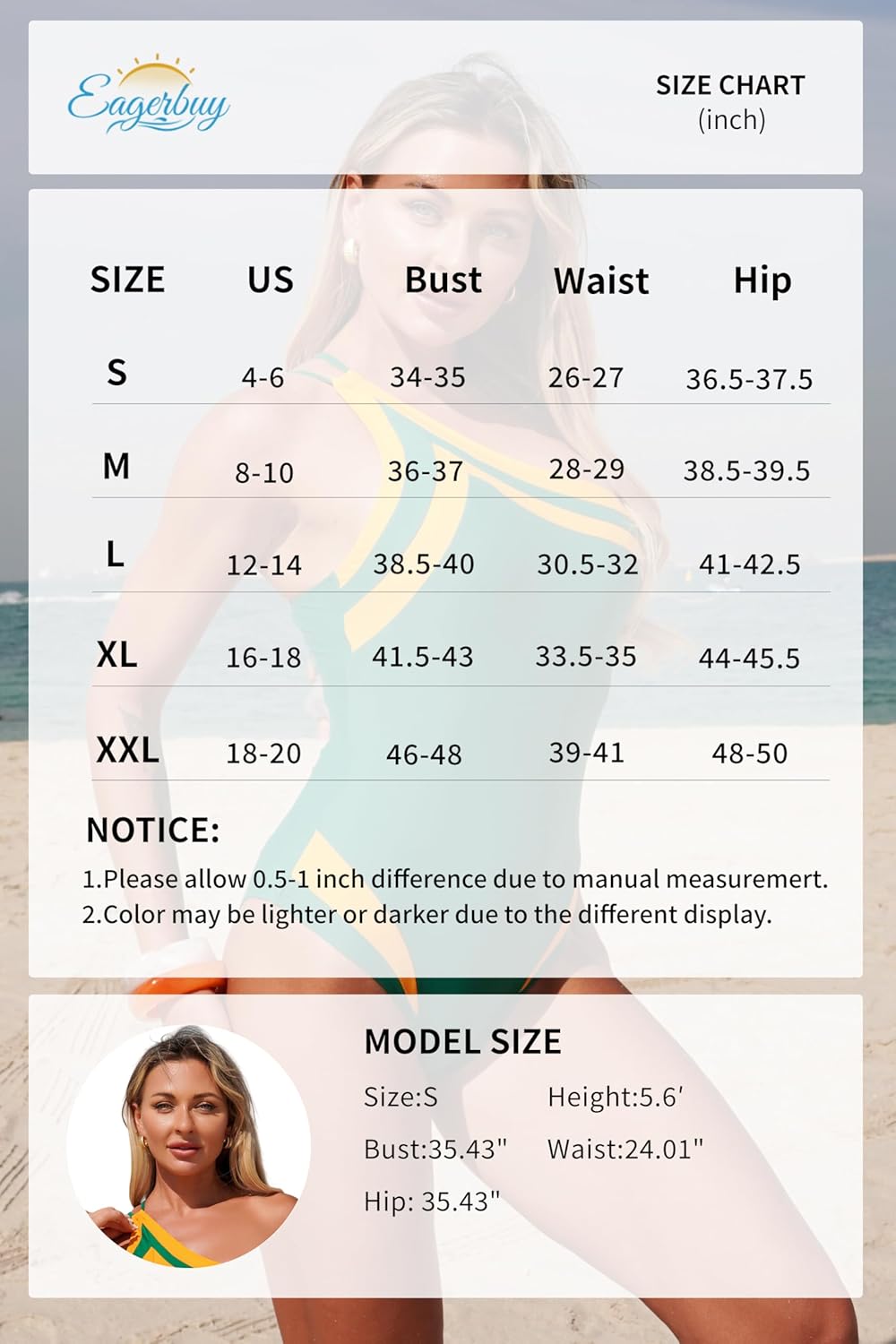 Skiennix Women's One-Piece Swimsuit - One Shoulder Tummy Control | Flattering Color Block Design