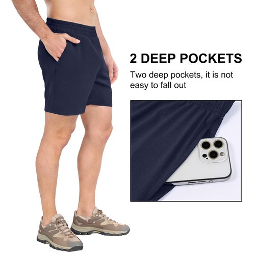 HovSiyla 5 Pack Mens Athletic Basketball Drawstring Shorts Pockets Gym Tennis Quick Dry Workout Casual Running Trunks for Men 5 Set A X-Large