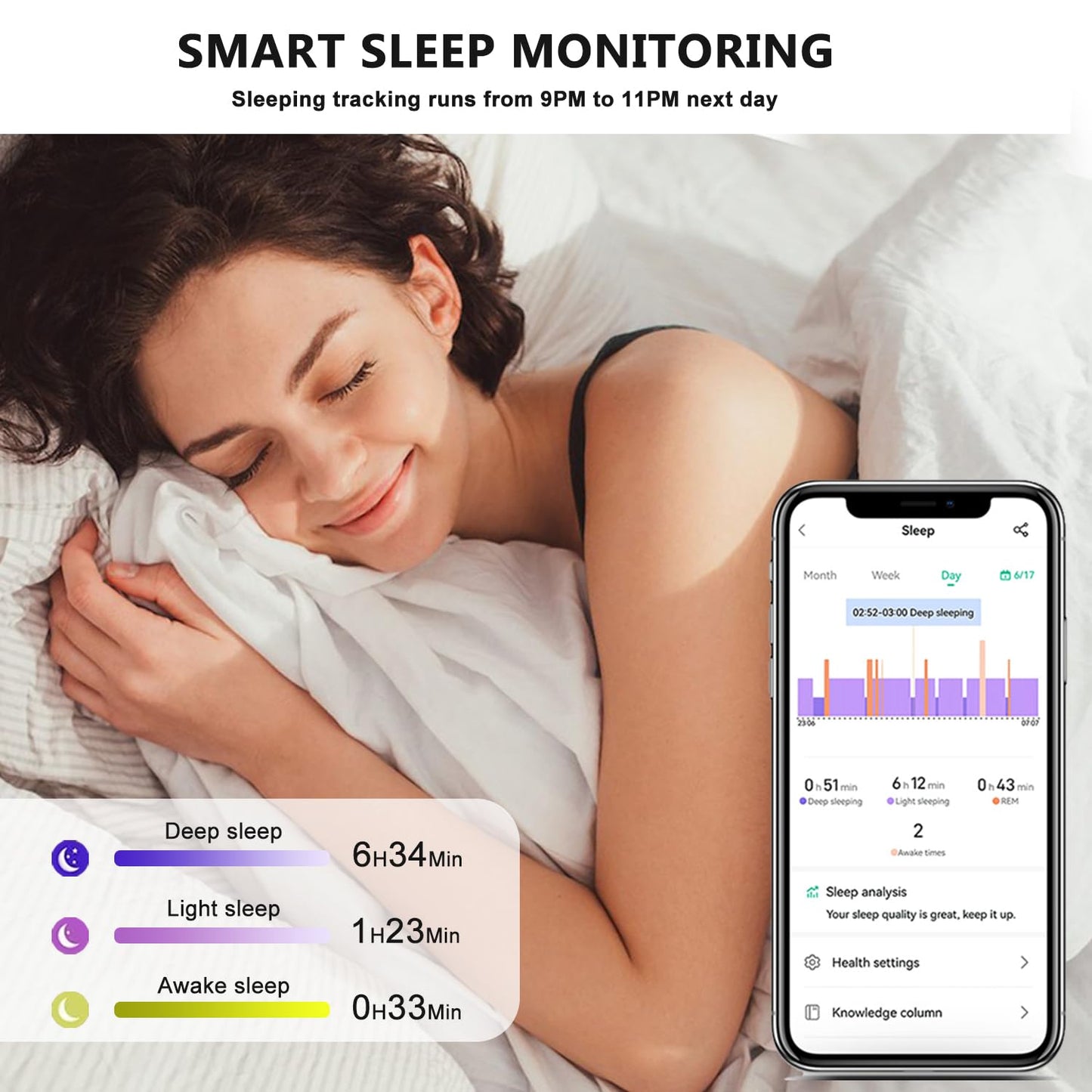 Smart Health Ring for Women Men Fitness Tracke IP68 Waterproof Fitness Ring with Heart Rate/Blood Pressure/Blood Oxygen/Sleep Tracker/Step/Calories for iOS and Android,No Subscription Fee,Gold 14