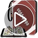 Komirom 440-Pocket Football Card Binder with 55 Removable Sleeves – Sports Card Holder, 3-Ring, Wristband
