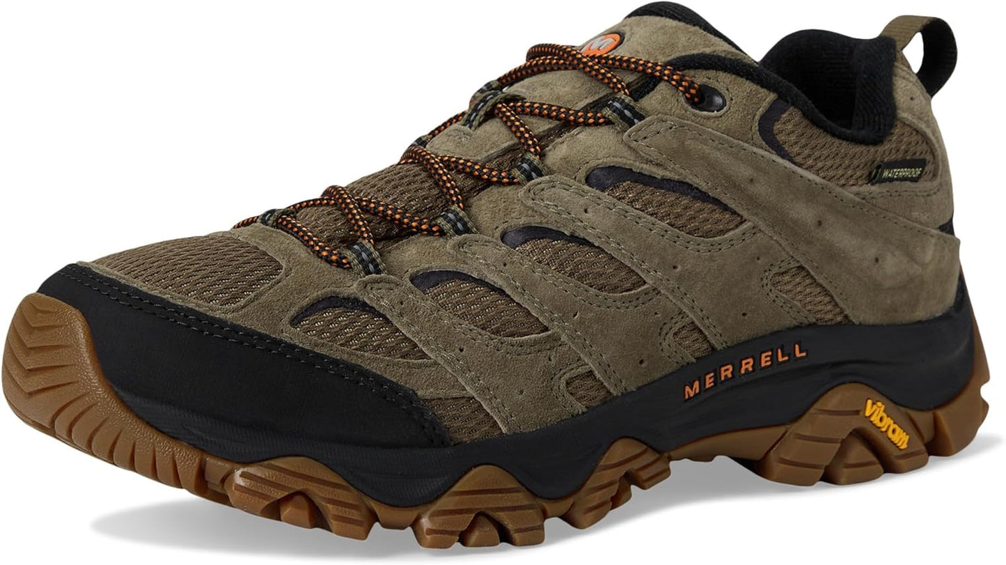 Merrell Men's Moab 3 Waterproof Hiking Boots - Durable, Comfortable, All-Terrain | Size Options Available