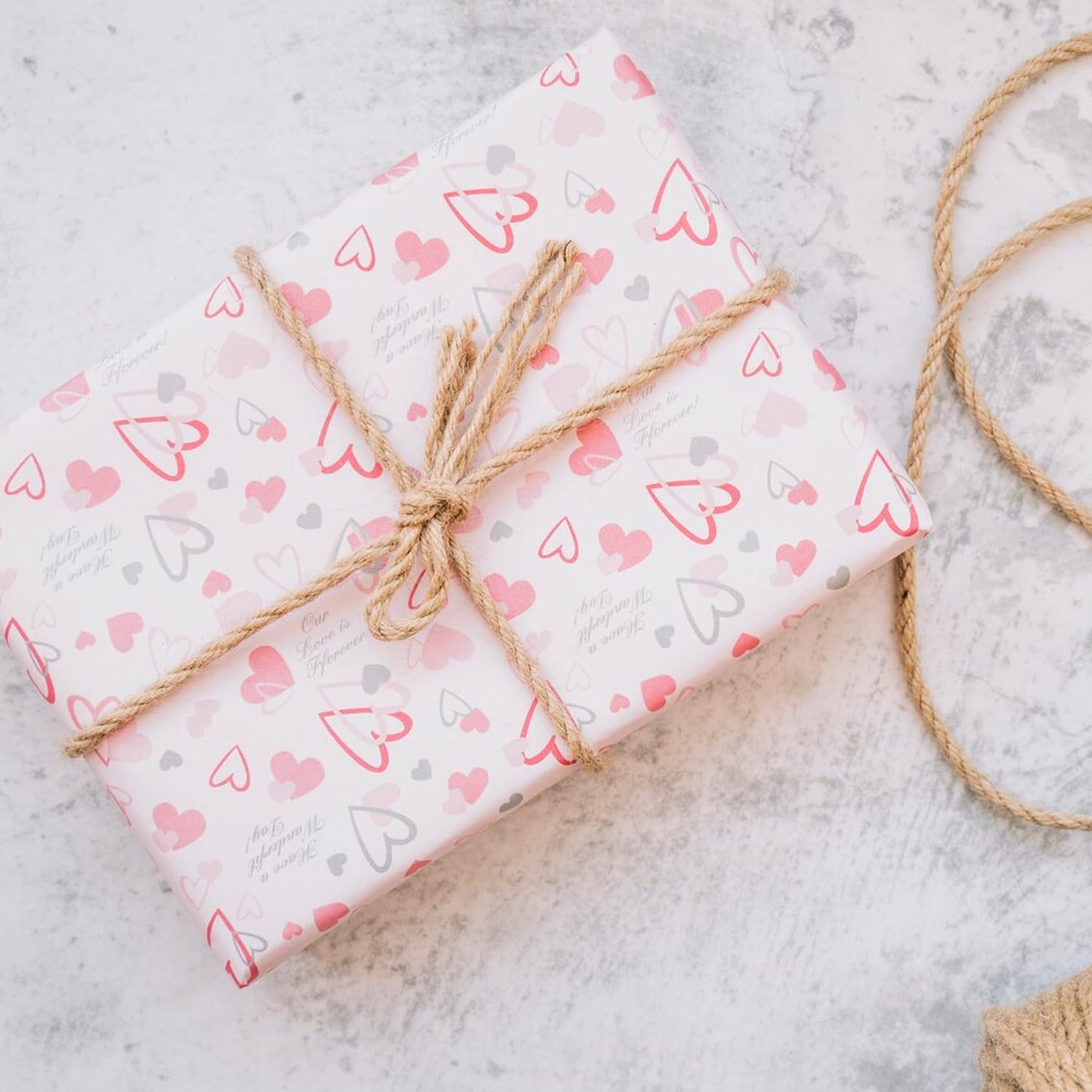 Natural Jute Twine 656 Feet Long String for Crafts Gift Wrapping Christmas Handmade Arts Decoration Packing String Home Decor (3mm * 656feet)