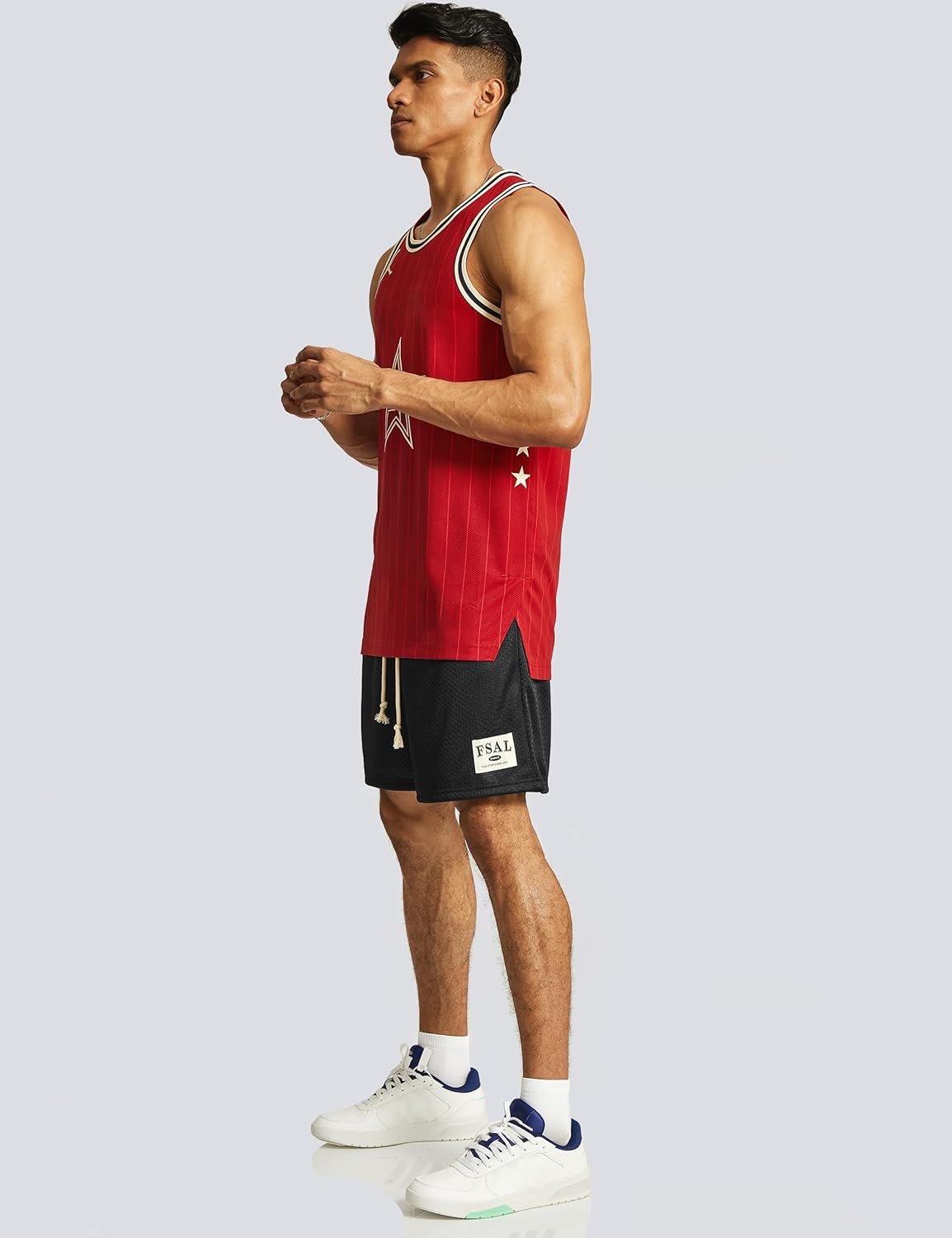 Ouber Men's Gym Shorts - Mesh Dry Fit Performance with Pockets | Ideal for Workouts & Basketball