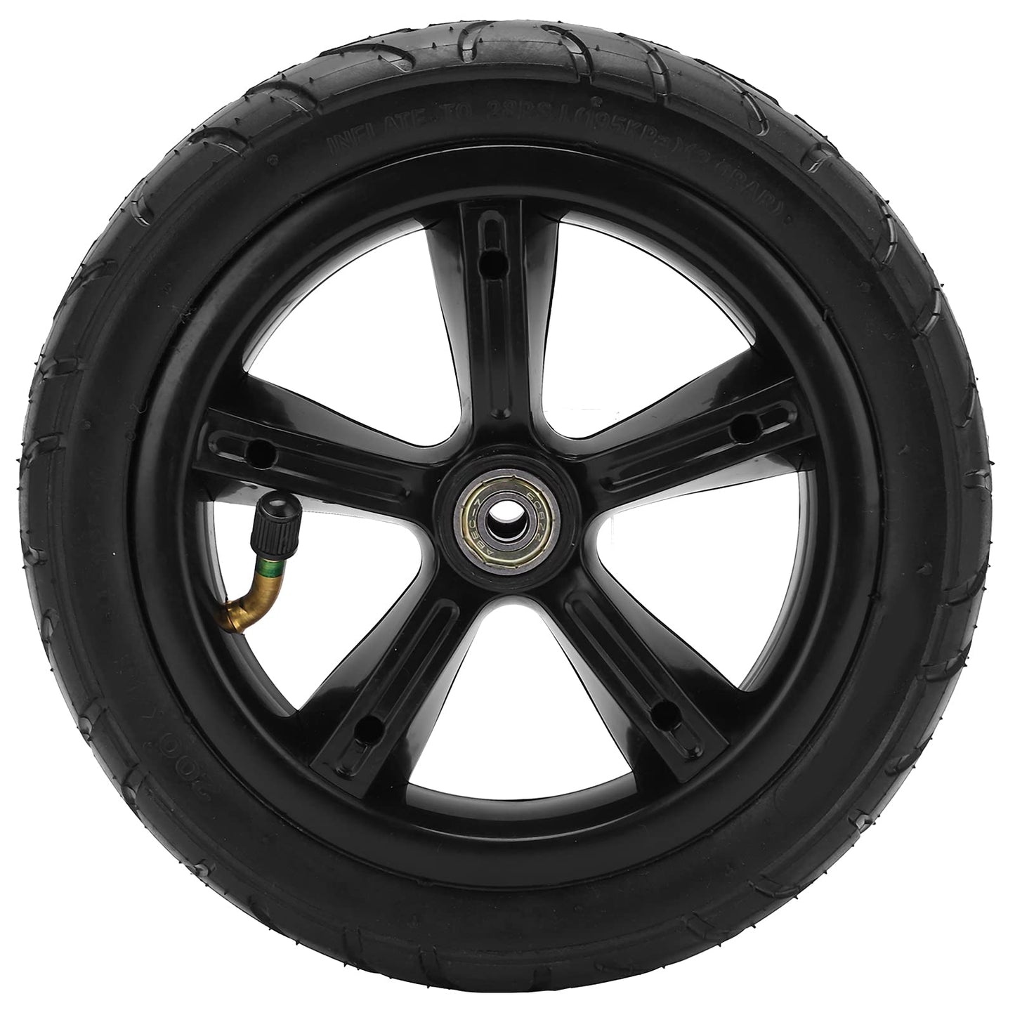 EIMSOAH 8 Inch Electric Scooter Wheel, 200x45 Pneumatic Wheel with Inner Tube, for Electric Scooter with Hub and Bearings