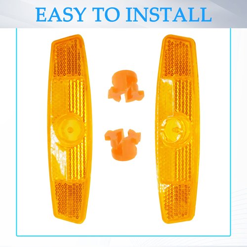 Coufce Bicycle Reflectors, Bicycle Night Safety Warning, Road Spoke Lights, Bicycle Wheel Rim Reflective, Bike Handlebar Bell, Bicycle Accessories