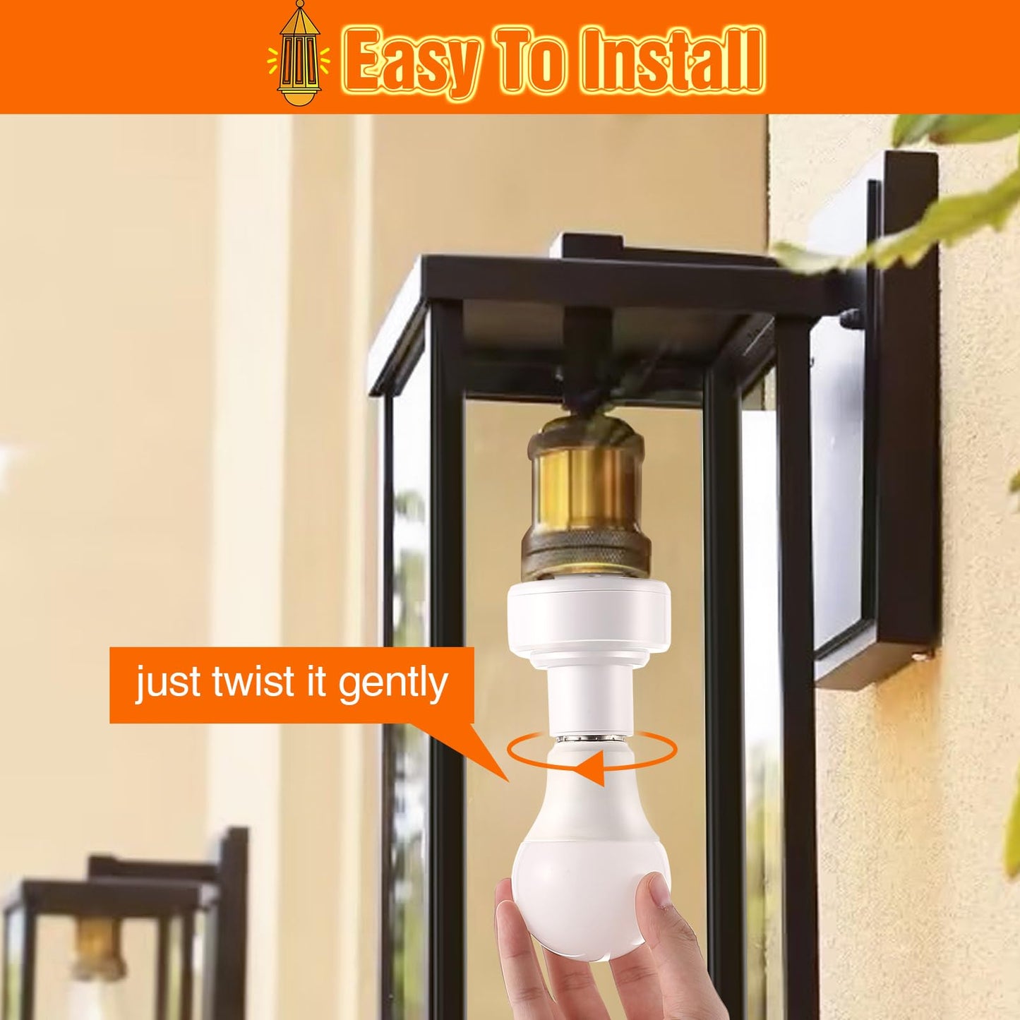 1 Pack E26 Light USB Socket Adapter, Lamp Socket Power Adapter 5V 1.5A, Light Socket Adapter Compatible with Wyze Cameras v3,v4,v3 Pro, USB Light Socket for Smart Camera, Smart Bulb, GPS, LED Strip