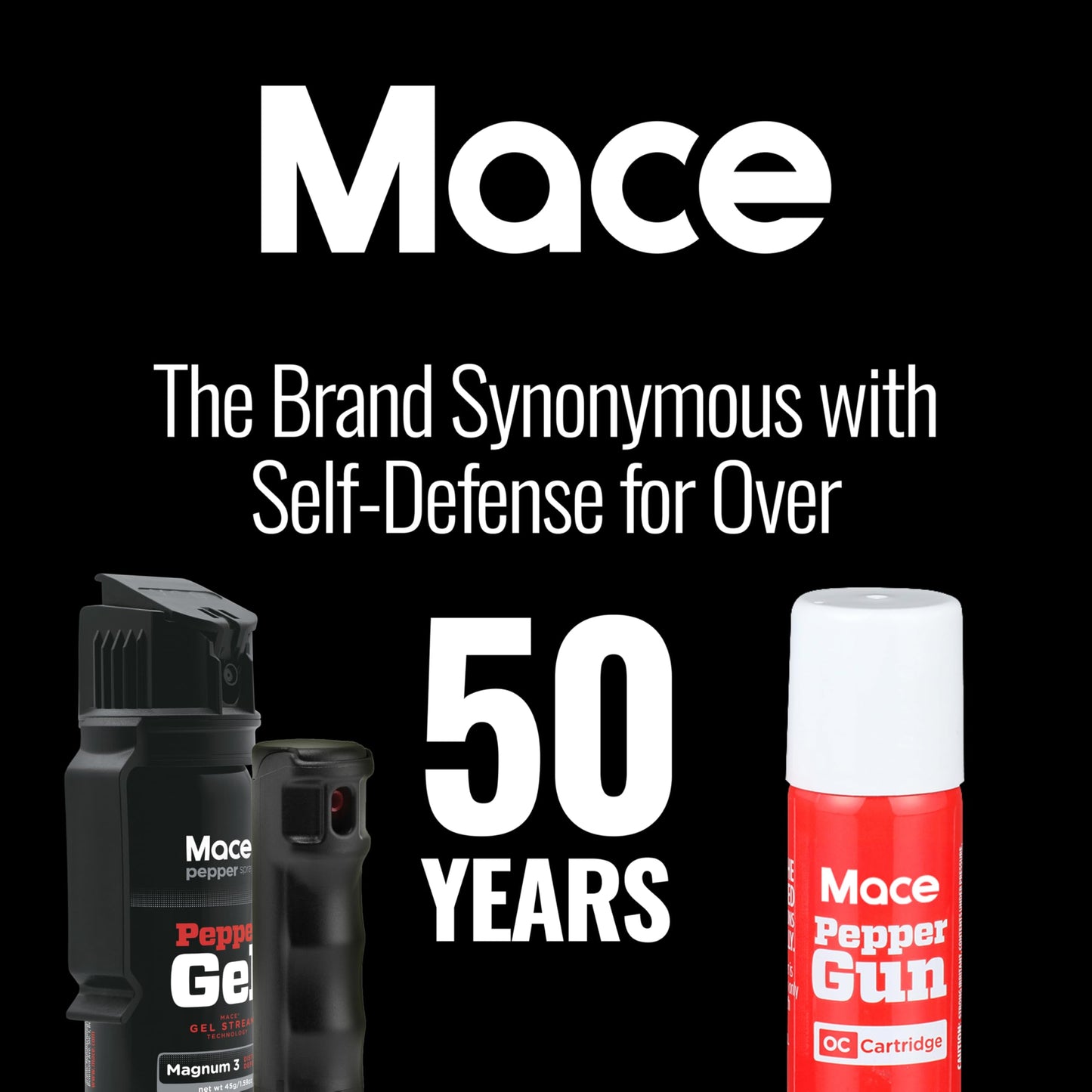 Mace Pepper Spray Cartridge Refill - 28g, Compatible with Mace Pepper Spray Gun 2.0 Only, Max Strength 10% OC Formula, Long Lasting UV Dye, Self Defense for Women & Men