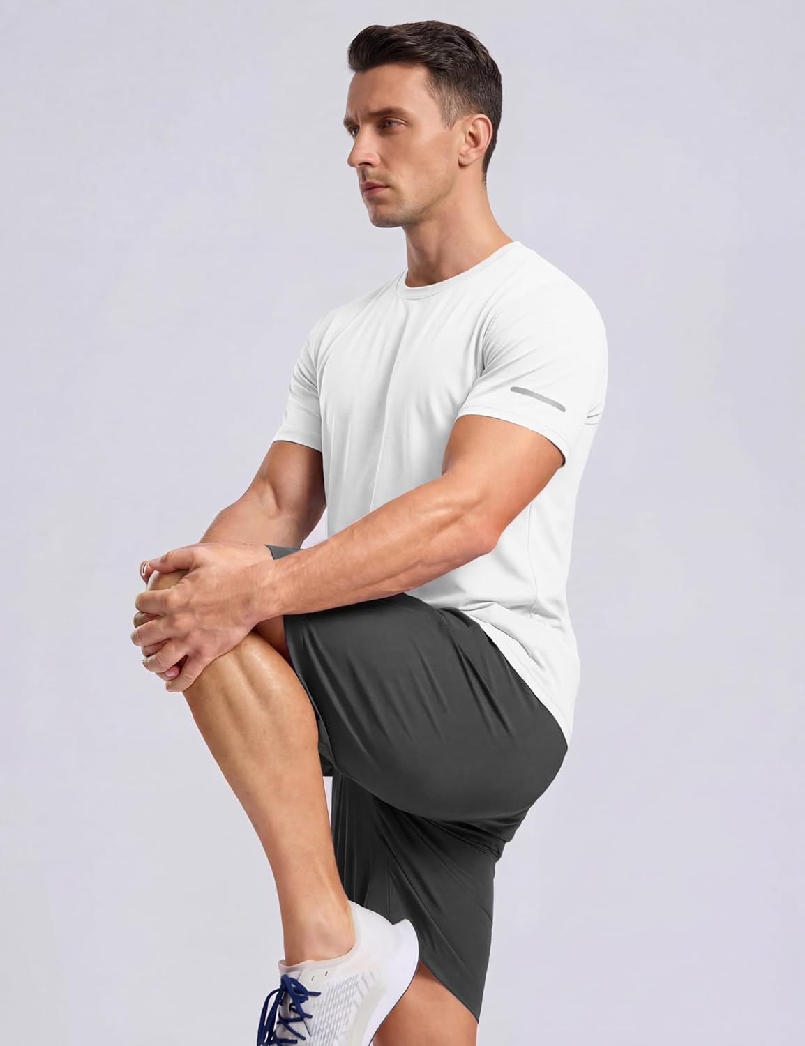 TACVASEN Men's Athletic T-Shirts - Short Sleeve Dry Fit with UPF 50+ Sun Protection | Ideal for Running & Gym