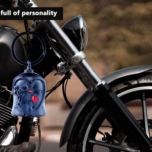 CYZBTBl Motorcycle Men Bells - Motorcycle Angel Bell for Men Women,Bell Biker Accessory,Guard Riding Safety
