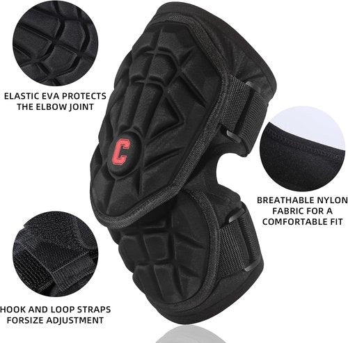 Cienfy Elbow Guards for Baseball & Softball - Protective Forearm Pads for Youth & Adults