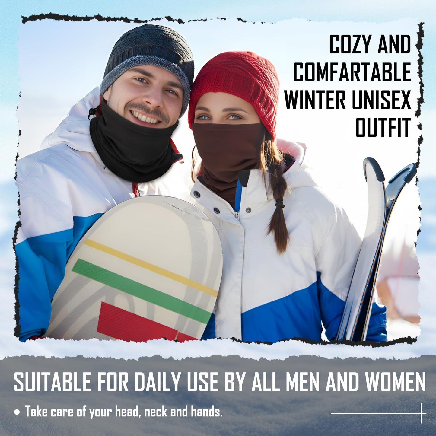 Breathffy 90 Pcs Homeless Supplies Bulk Winter Beanies Hat Fleece Scarf Touchscreen Gloves Set for Women Men Charity Donation