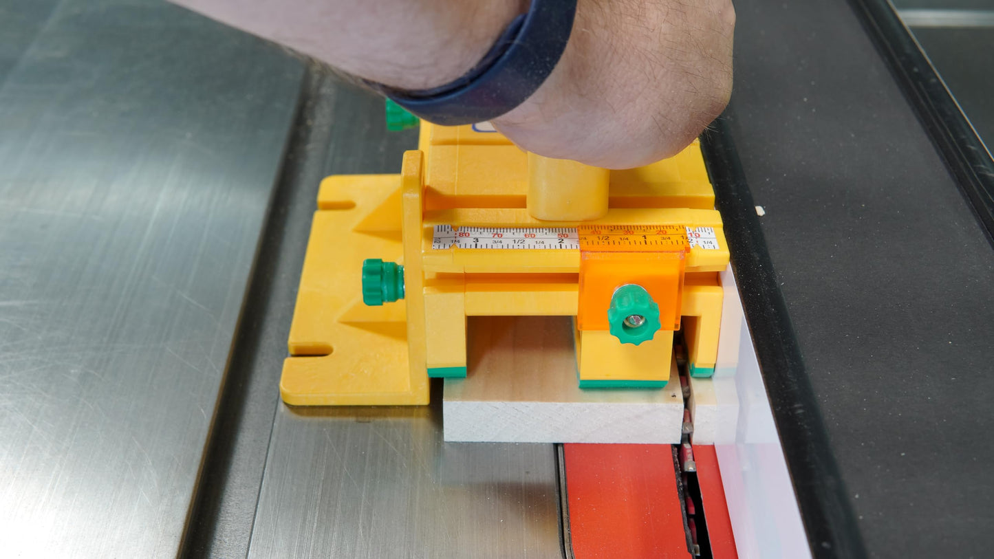 MICROJIG Grr-ripper Safe Rip Upgrade Kit, GRSR-P50K2, Compatible with GRR-RIPPER 3D Pushblock, Table Saw Safety