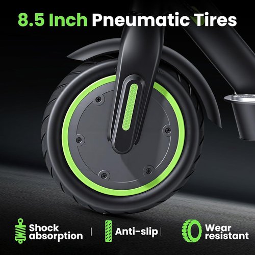Isinwheel S9/S9Pro Electric Scooter - 19MPH Speed, 350W Motor, 12/19 Miles Range, Foldable Design