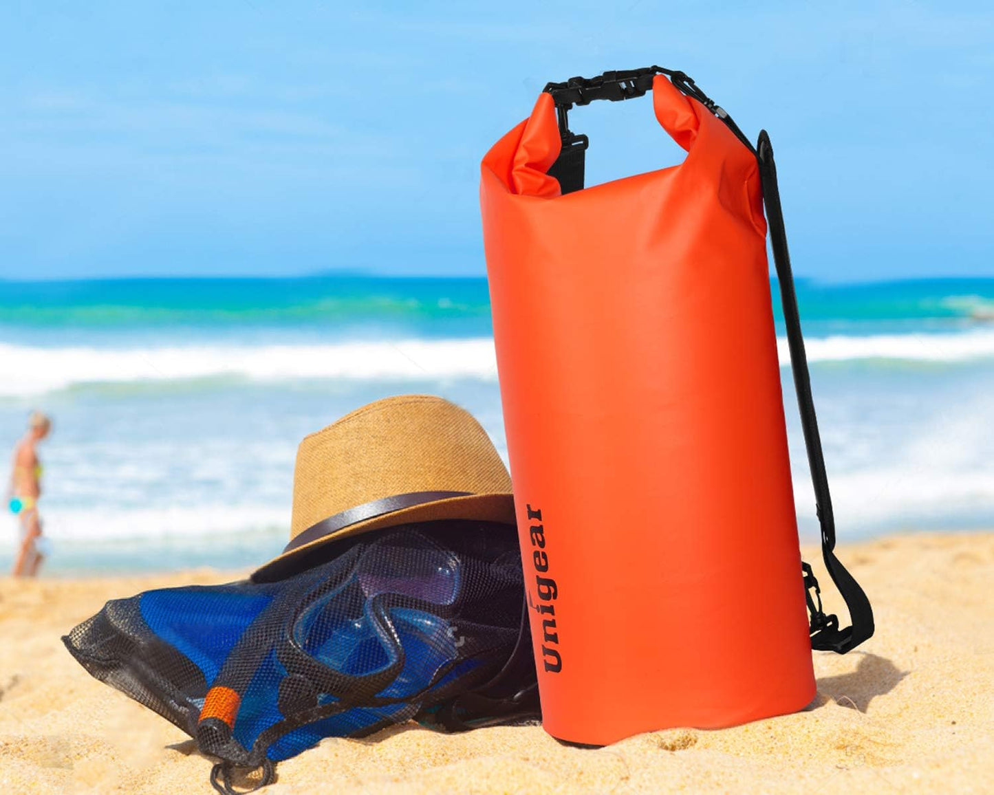 Unigear Waterproof Dry Bag - Lightweight Floating Storage for Kayaking, Boating, Fishing | 2L-40L Sizes