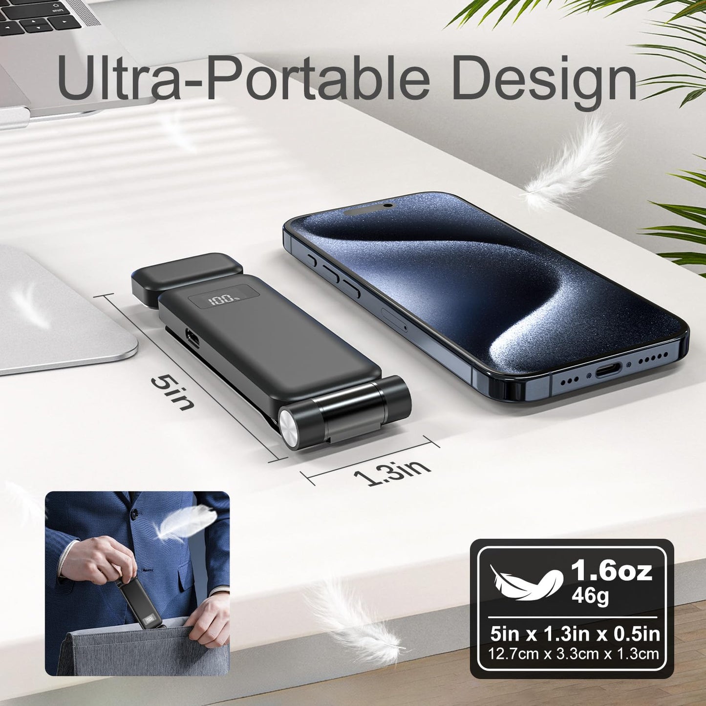 KTEBO Rechargeable Reading Book Light with Clip & Battery Indicator - 9 Luminescence Mode Book Lamp for Night Reading in Bed, Portable 1.6 Oz Ultralight, Stocking Stuffers for Kids, Book Lovers