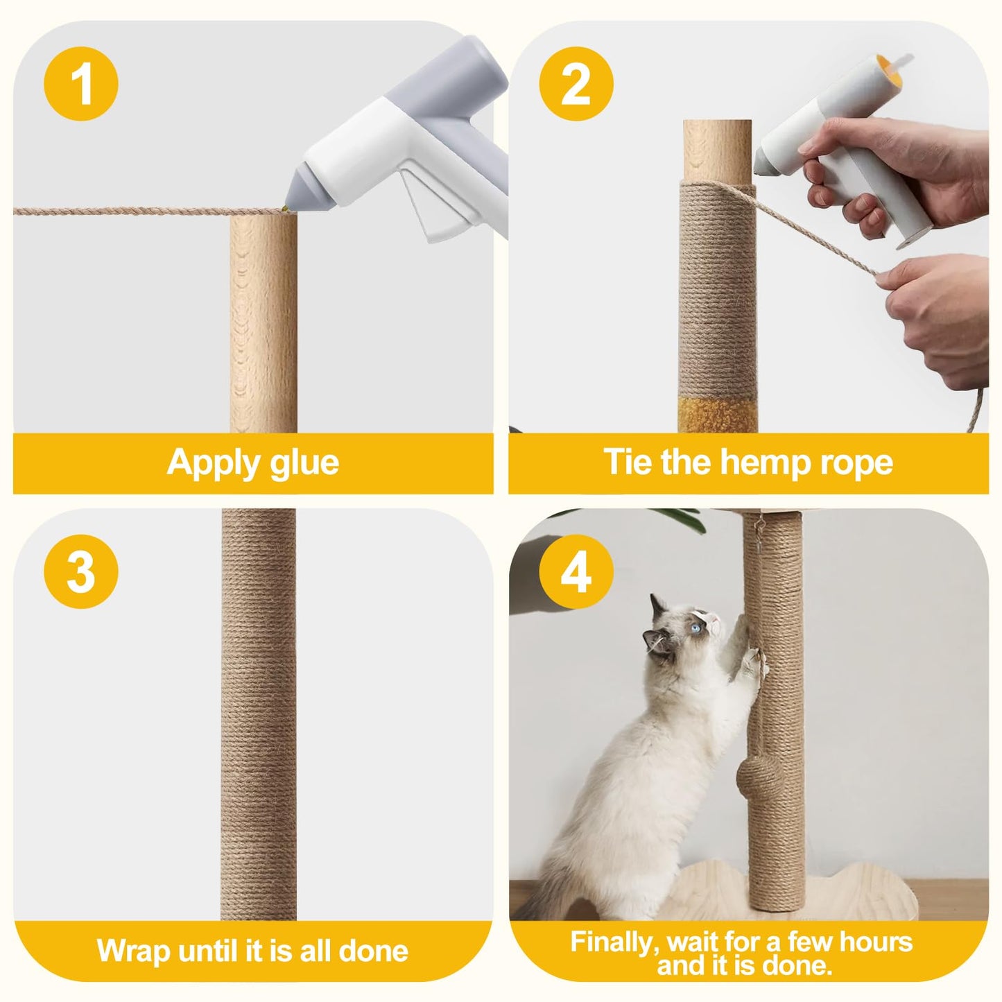 Jute Twine String - 164ft 6mm Eco-Friendly Heavy-Duty Cord for Crafts, Garden & Packaging | Natural Fiber Rope for DIY Decor, Bundling & Industrial Projects