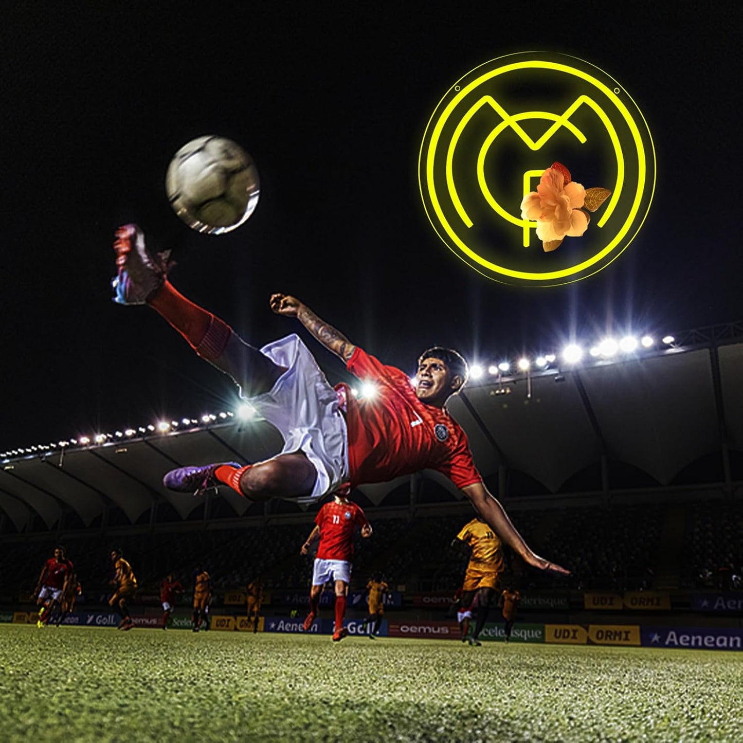 New York Yankees Neon Wall Sign - LED Baseball Team Decor for Man Cave & Bedroom, 13x15 Inch, Perfect Birthday & Christmas Gift