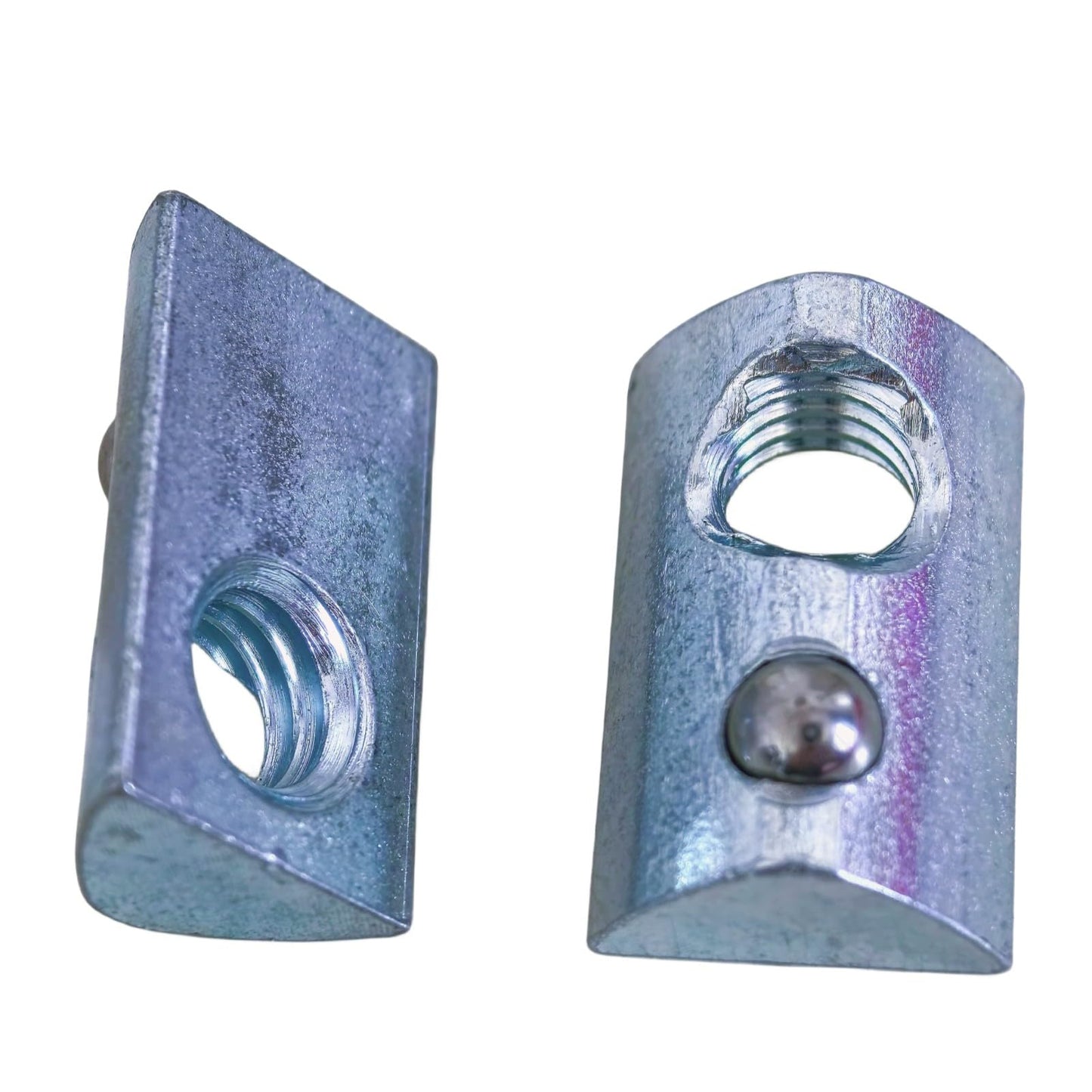 Deooxye 5/16-18 Steel Roll in T-nut with Ball Spring, Suitable for 15 Series or 40 Series Aluminum Extrusion Profile Rail (20 Packs)