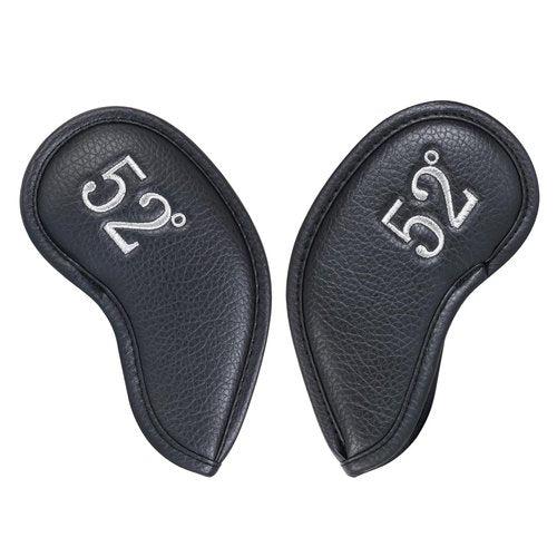 Craftsman Golf Black 52 56 60 Degree Golf Wedges Headcovers Covers Embroidered Club No. on Both Sides Magnetic Closure…