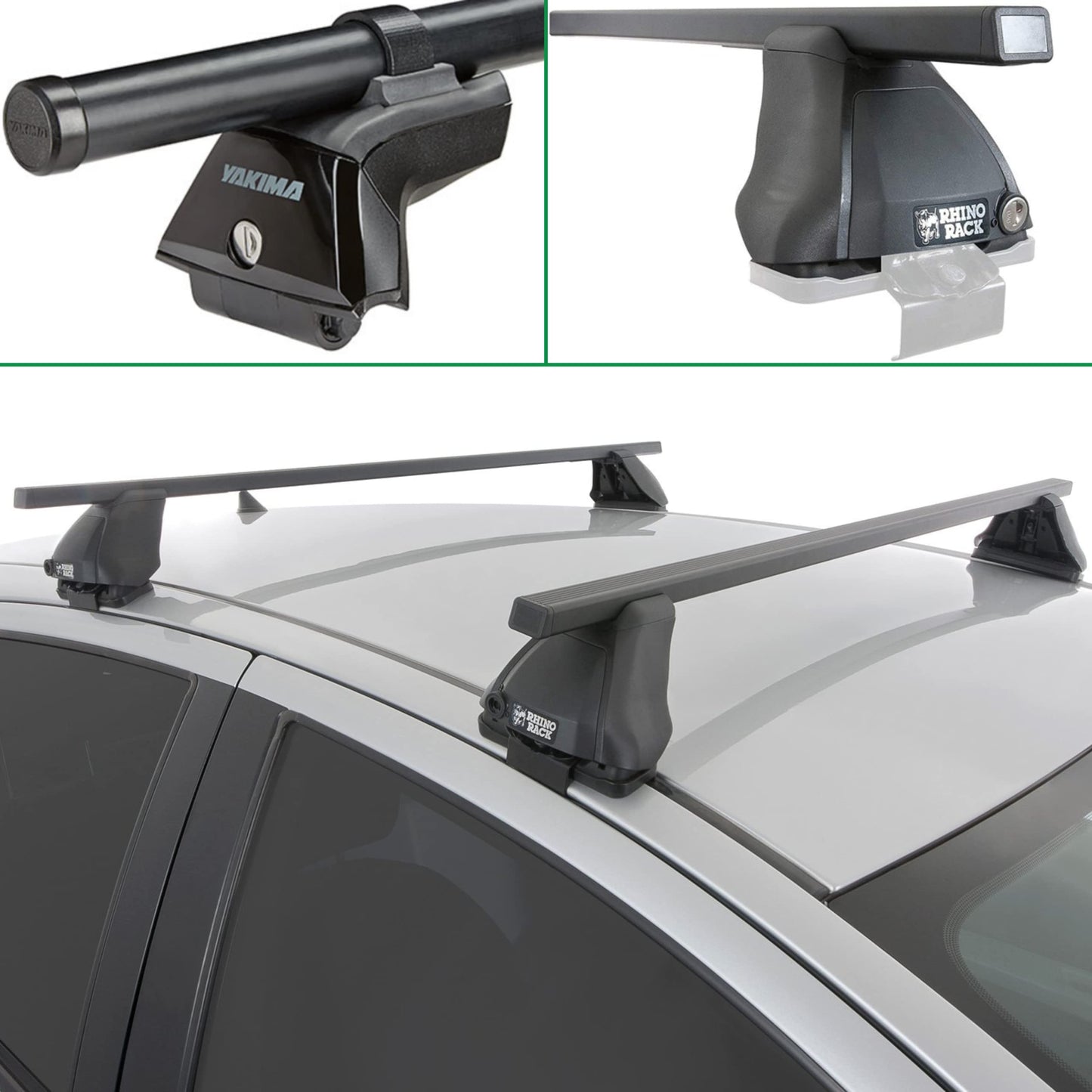 COR Surf Roof Rack Pad for Round or Square Crossbar Surfboard Longboard Kayak SUP Surf Round Crossbar Pads (28")