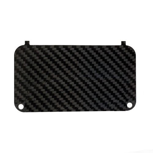 OZ-USA Carbon Fiber Dash Plate and Golf Ball Holder Cover Plate Compatible with EZGO TXT PDS Electric Cart 36V 48V