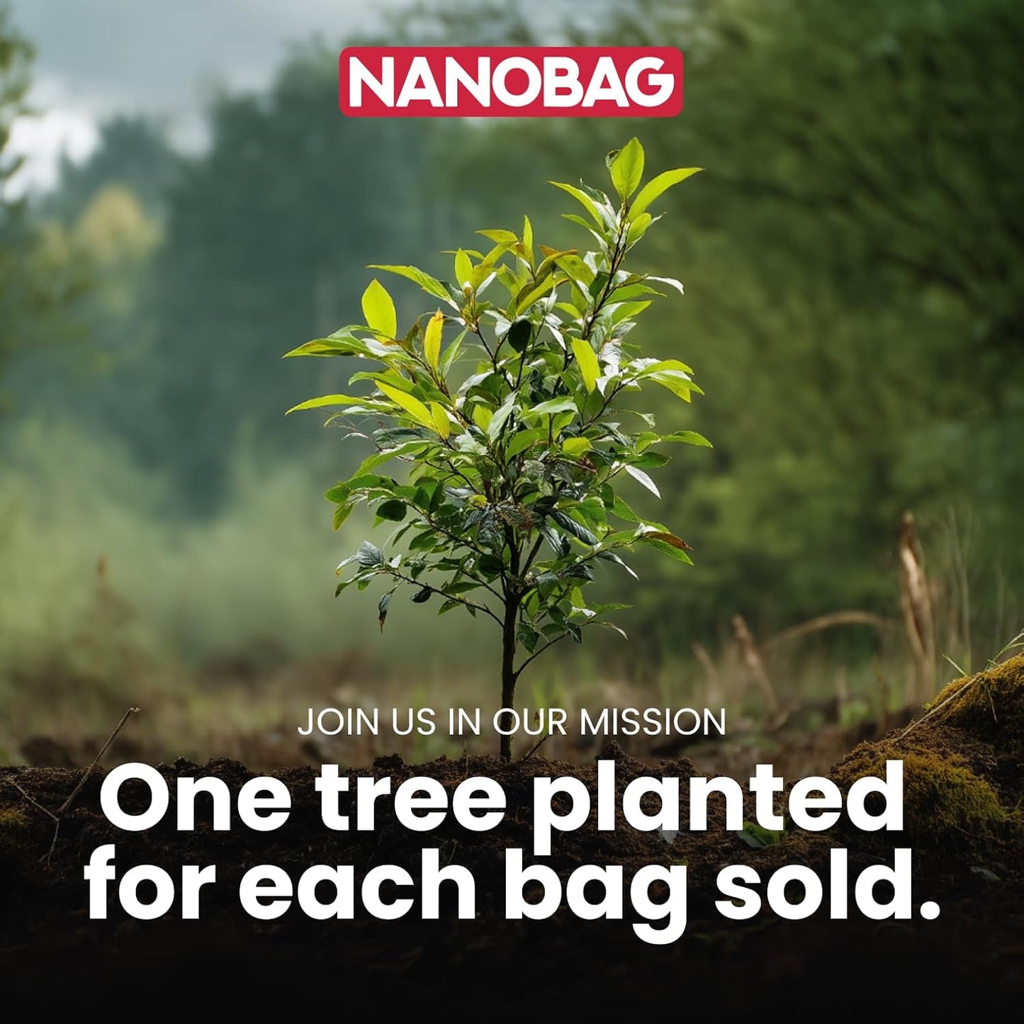 Nanobag Sling - Ultralight Crossbody Bag for Travel, Shopping & Everyday Use | Packable Design