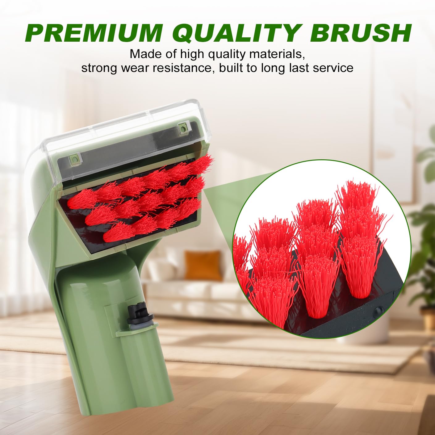 1400B Little Green Machine Attachment Brush Replacement Parts for Bissell Little-Green Upright & Portable Carpet Cleaners 1400B 1425 3860 1400W 1400 1844 2290A Series,1 Brush Head + 2 Brush