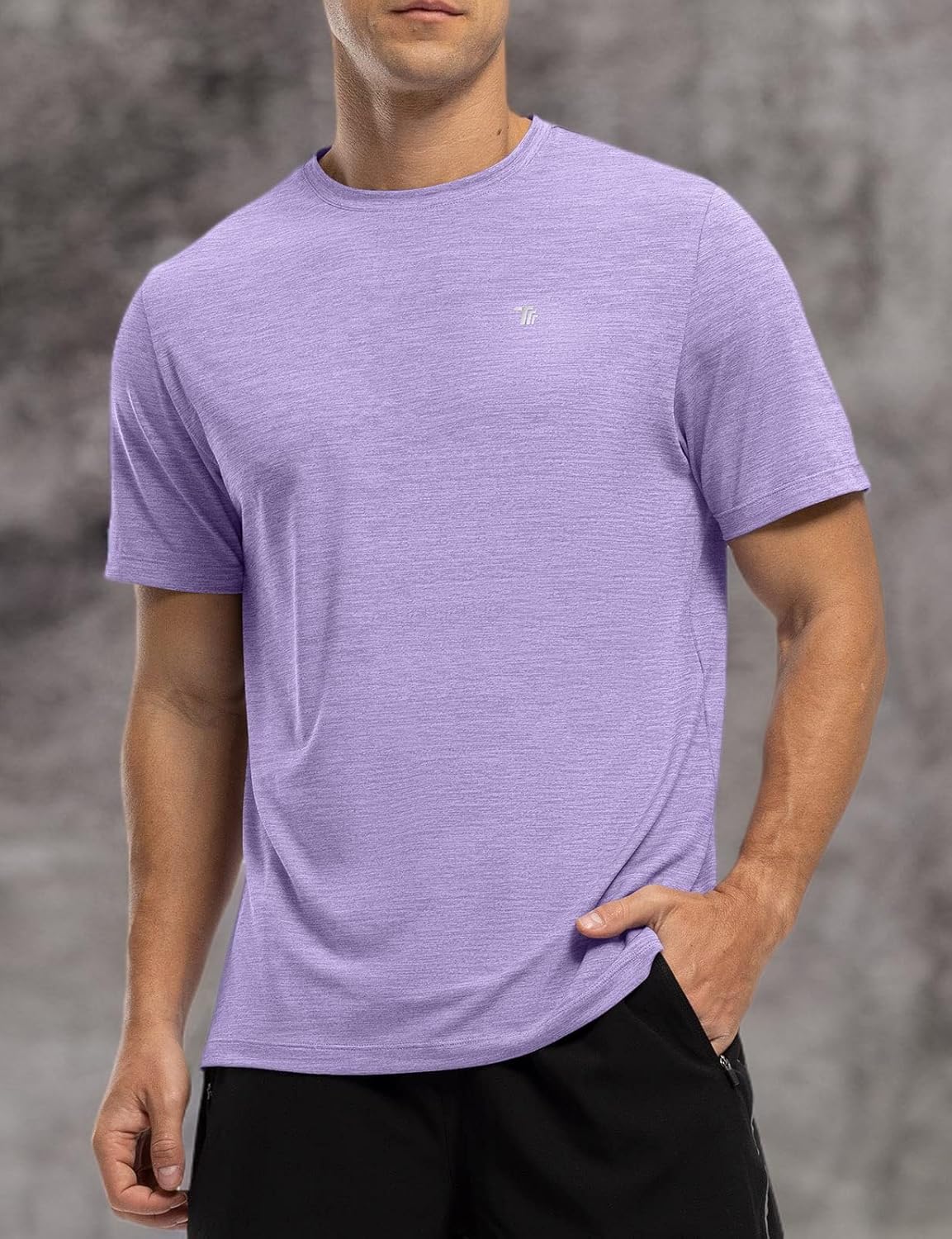 Rdruko Men's Dry Fit Workout Shirts - Moisture-Wicking Short Sleeve Athletic Tees | Perfect for Gym & Running