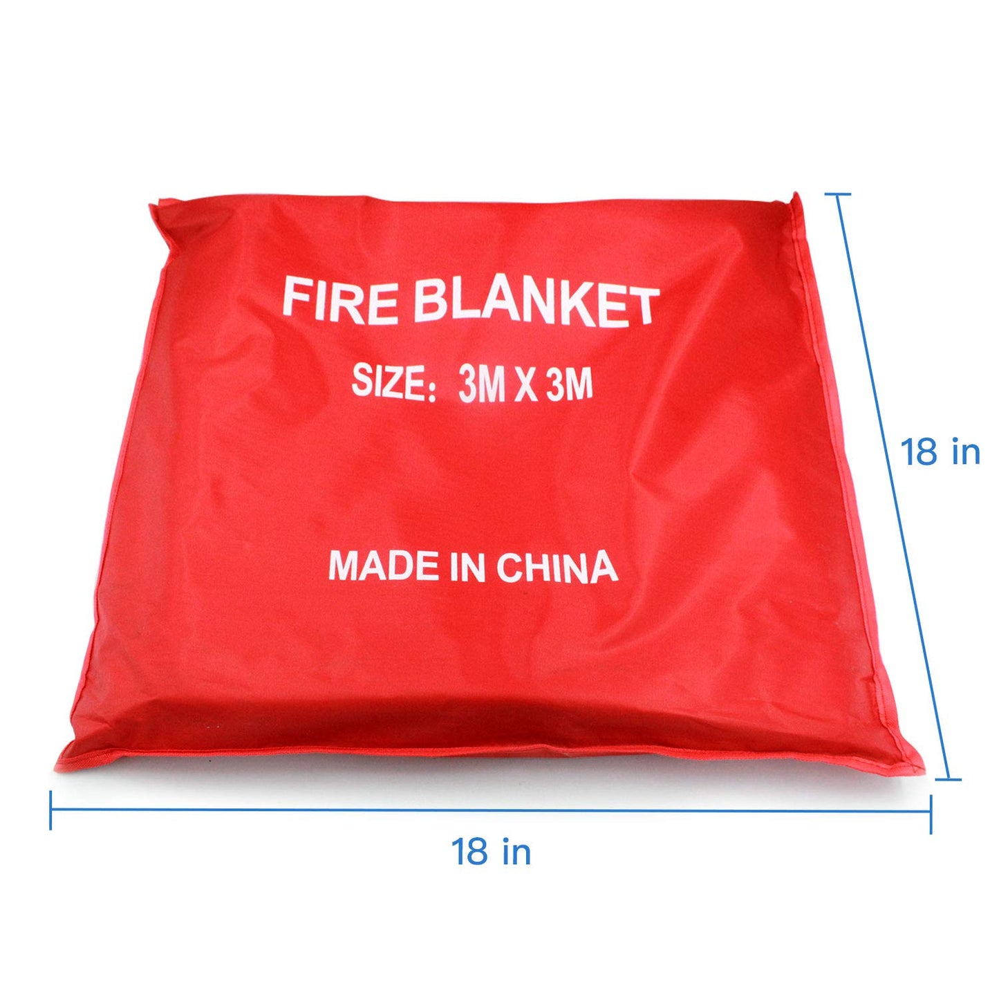 Gihunk Welding Blanket Heavy Duty Fiberglass Fire Blanket Protect Work Area from Sparks (10Ft x 10 Ft)