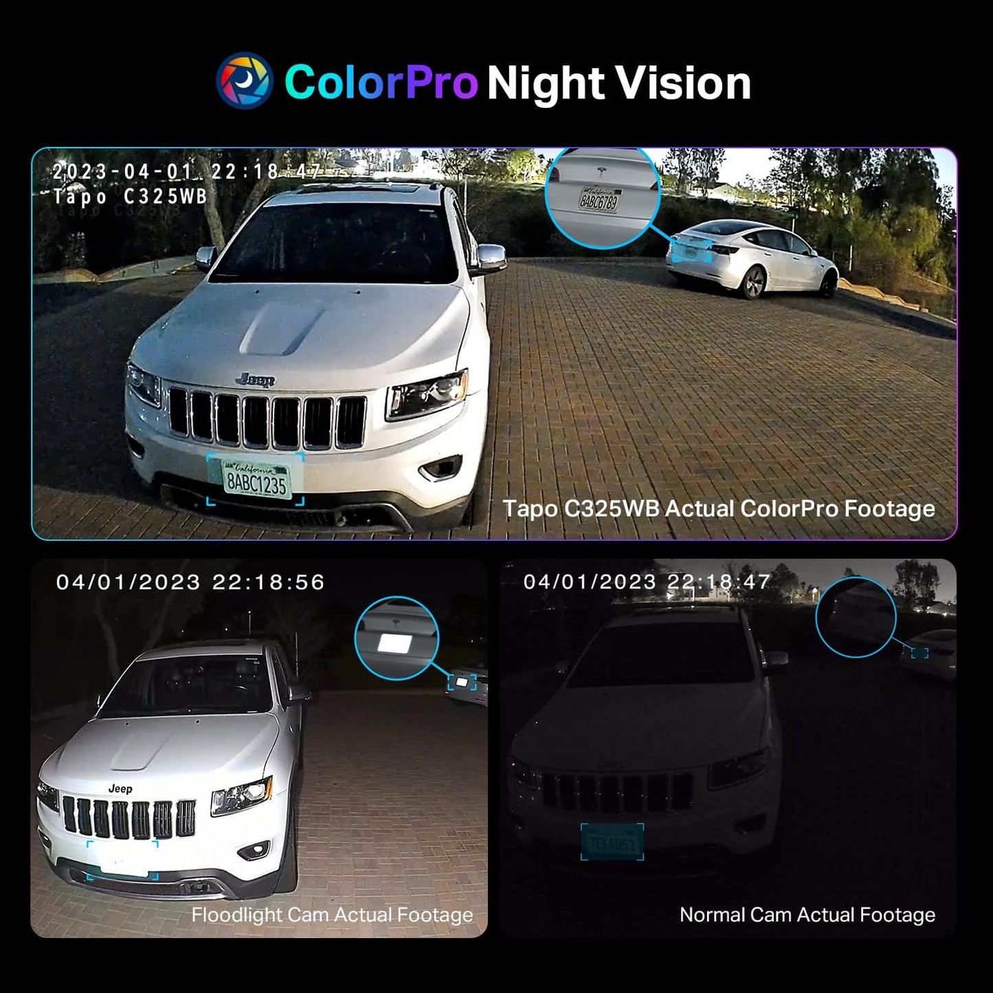 TP-Link Tapo 2K QHD Outdoor Security Camera with Color Night Vision & AI Detection