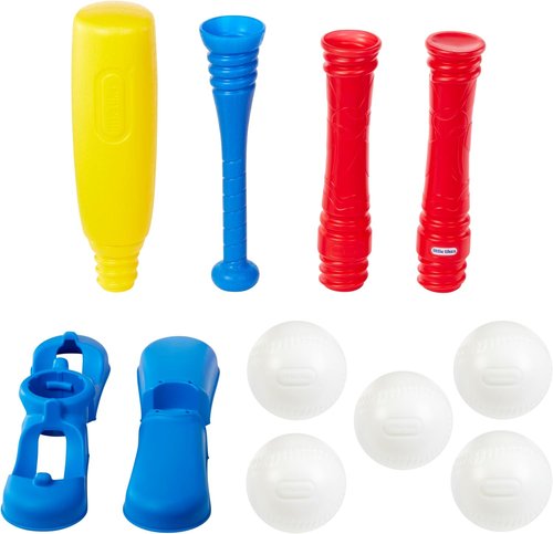 Little Tikes T-Ball Set - Red with 5 Balls | Perfect for Toddlers Ages 18+ Months