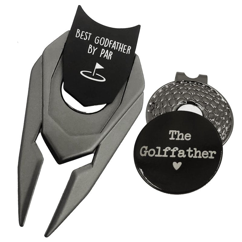 Godfather Gifts from Godchild, Godfather Gift, Will You be my Godparents Proposal Gift, God Parents Presents Proposal, God Father's Gift, Baptism Gifts for Godfather, Golf Accessories for Men Gift Set